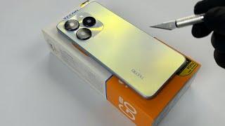 Tecno Spark Go 2024 (Mystery White) 4/64 Unboxing - ASMR(4K) #asmr