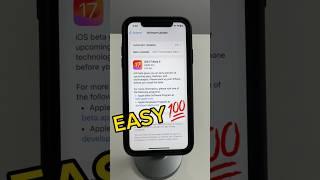 How To GET iOS 17 NOW Super EASY  #techinsomnia
