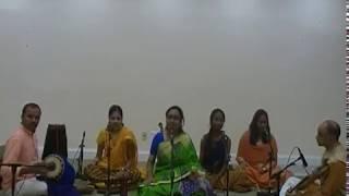 Sruthiswara School Of Music - Navaavarna Kriti performance - Oct 20,2018