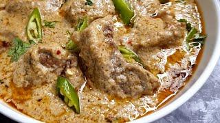 Mughlai White Mutton Handi Recipe ️| BakraEidSpecial Recipe By Cook with Lubna