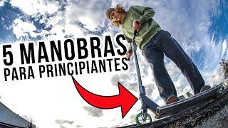 APRENDE 5 manobras FÁCEIS em MINUTOS | Trotinete freestyle