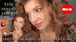 Test palety HelloGorgeous Dessi & Tarasiewicz | Letni makijaż kobiety 50 plus krok po kroku