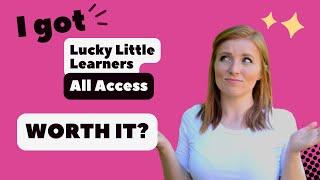 Lucky Little Learners All Access Review - Is it worth it?