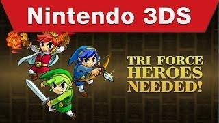 The Legend of Zelda: Tri Force Heroes Launch Trailer