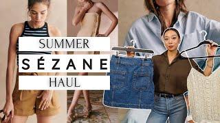 Sezane Summer Haul | Casual and Dressy Pieces