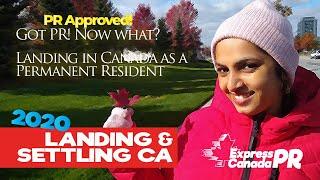 LANDING IN CANADA as a PERMANENT RESIDENT through Express Entry | What happens on that exciting day?