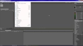EDCOM - Adobe After Effects CS5 tutorial - 1: General presentation