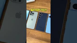 iPhone vs Android - Battery Test! 