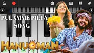 pulamme pilla song in piano | Hanuman movie | walk band | melophile
