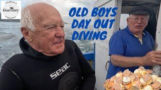 DINO DIVERS Friday morning diving #oldknowledge #scallops #diving