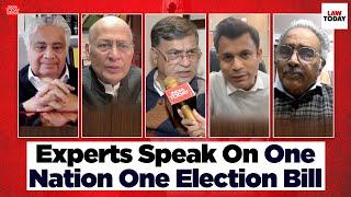 Experts Speak On One Nation One Election Bill | Harish Salve, AM Singhvi | Law Today