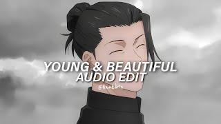 Young and Beautiful - Lana Del Rey [Edit Audio]