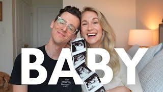 WE'RE HAVING A BABY!  Finding Out, Telling Our Friends + Family and First Scans