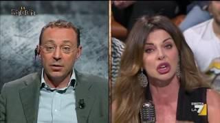 Esposito vs Parietti: 'Lei che spiega la sinistra? A me lezioni di libertà non ne dà!'