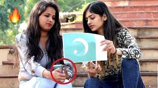 Burn PAKISTANI  FLAG For Money Ft. @yashchoudhary1030  | Social Experiment in INDIA