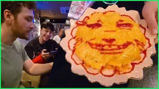 Caedel Asks Maid Cafe To Draw xdd On Food