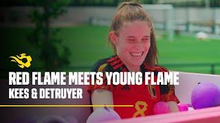 RED FLAMES | Red Flame meets Young Flame with Kees & Detruyer