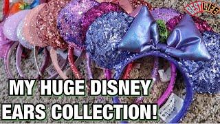 My Massive Disney Minnie Ear Collection! Current Pairs at Home, Favorites, & How I Store Them All!