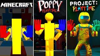 Evolution of Player in all games - Poppy Playtime, Minecraft, Project Playtime