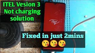 ITEL Vesion 3 Not charging problem fixed in 2mins 