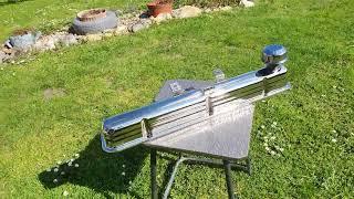 Hydrochrome - Engine Rocker Cover - Ford Zephyr - Top Coated - Finished.