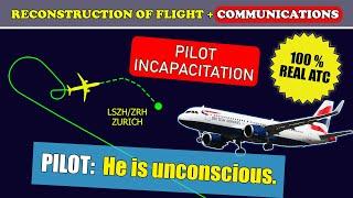 Pilot INCAPACITATION, Medical EMERGENCY | British Airways Airbus A320 neo | Zurich airport