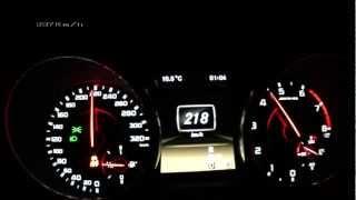 Mercedes ML63 AMG 2012 W166 - acceleration 0-250 km/h