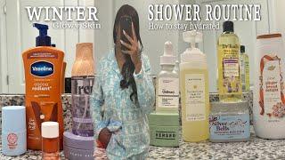 COZY WINTER SHOWER & BODY CARE ROUTINE (for a soft & hydrated skin) @Its_Shaniele