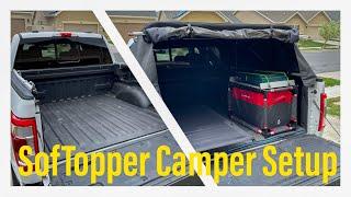 Work Truck to Truck Camper in 15 Minutes: SofTopper No Build Truck Camper