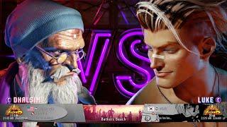 Fchampryan (Dhalsim) vs NLNL (Luke) Ranked Match Set (Street Fighter 6)