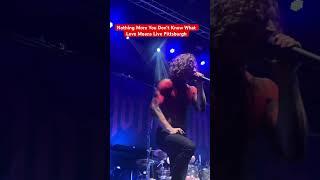 Nothing More’s Jonny Hawkins Singing You Don’t Know What Love Means Live with broken ribs Pittsburgh