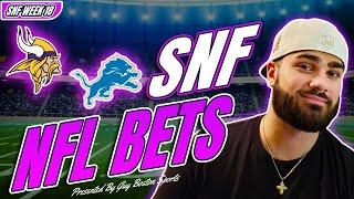 Vikings vs Lions Sunday Night Football Picks | FREE NFL Bets, Predictions, and Player Props!