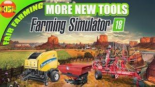 Farming Simulator 18 fair farming gameplay series gameplay 5, Buying more tools!