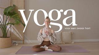 YOGA VOOR EEN ZWAAR HART  | yin restorative yoga practice
