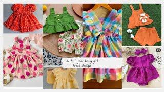 0 to 1 year baby girl dresses designs / kids girl shirts with shorts or pant / kids Summer dresses