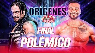 ESTO PASÓ EN EL CIERRE DE LA GIRA ORIGENES DE LUCHA LIBRE AAA