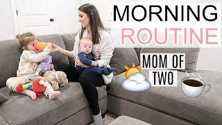 MORNING ROUTINE 2019 | MOM OF 2 | MORNING MOTIVATION | Simply Allie