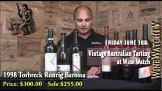 What I Drank Vintage Australian Tasting at Wine Watch