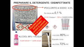 Pulizia, sanificazione, disinfezione