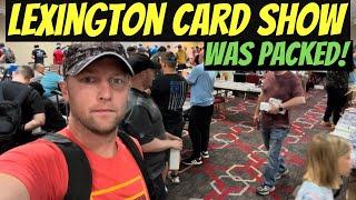 This Sports Card Show Was PACKED! But Football Was Still Hard To Find!