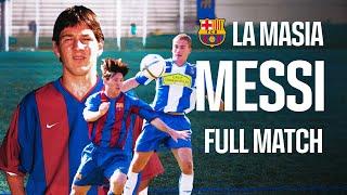  ENJOY LIONEL MESSI's PERFORMANCE AT LA MASIA AT THE AGE OF 17  | FULL MATCH  | FC Barcelona