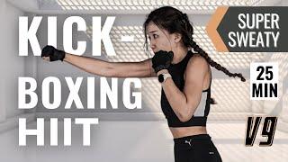 25 min Kickboxing Cardio HIIT V9 Killer FAT TORCH // 超暴汗拳击HIIT综合训练