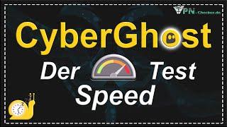 CyberGhost VPN Speed Test in deutsch!