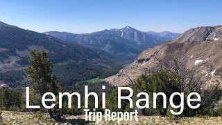 Lemhi Range - Salmon-Challis NF - Idaho | 5-day Backpacking Trip Report