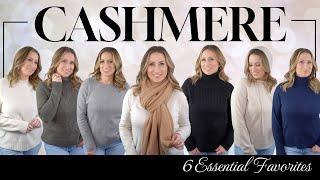 6 Essential Cashmere Favorites to Style Your Winter Capsule