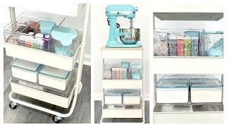 NEW! Kitchen Organization | Updated DIY Baking Station w/iDesign + The Home Edit