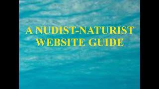 A NUDIST-NATURIST WEBSITE GUIDE