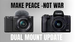 CANON EOS-M x SONY Dual Mount Beta Tests