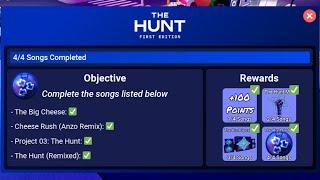 Casually trying to complete 'The Hunt' in Roblox Funky Friday