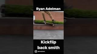 Ryan with the crisp kickflip back smith grind  #skateboarding #skateboard #allineedskate